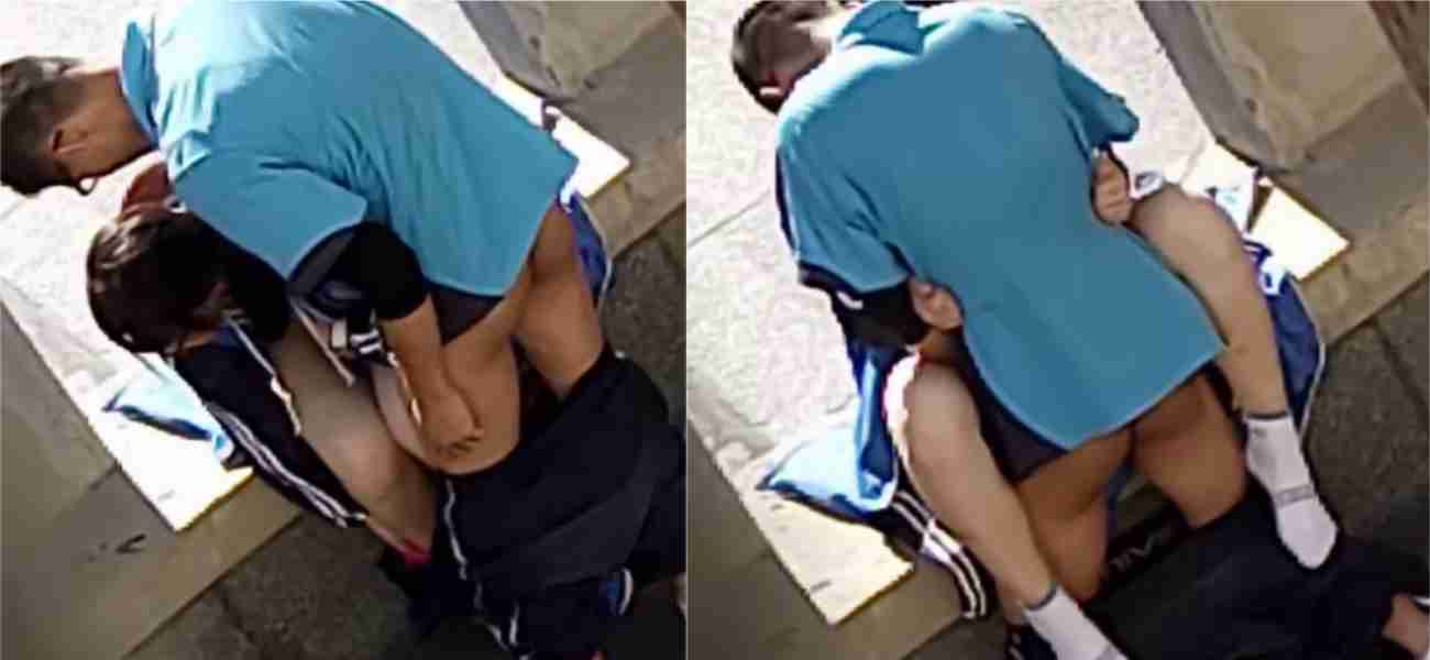 天台做爱你们是担心太热了吗 安徽中学小情侣校园性爱被偷拍视频流出