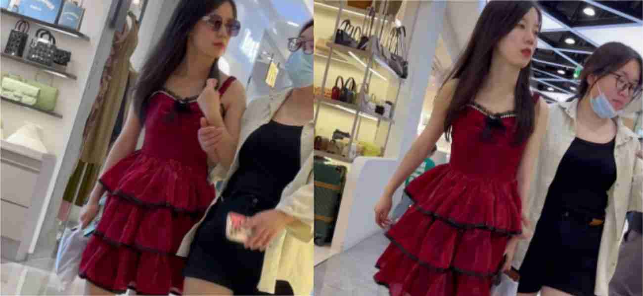 出个门逛商场都能被裙底偷拍 大神商场偷拍学生妹没想到居然是真空