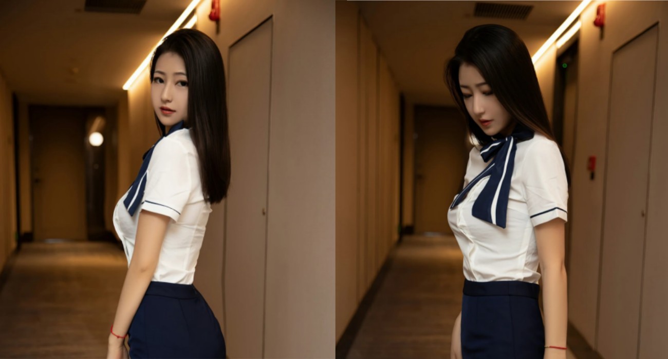 网黄写真模特熊小诺 金主高级私订空姐制服上门服务 内部视频流出