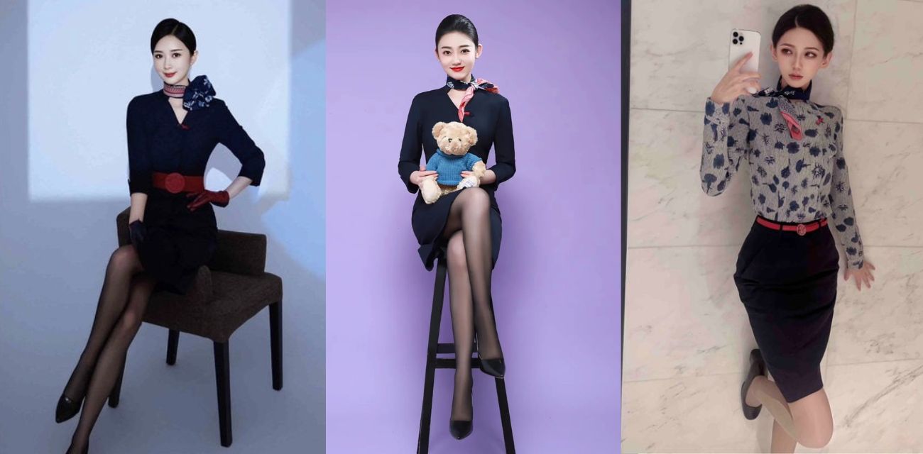 完美身材能让多少人撸断管 东航空姐王宇萌身穿制服被金主调教视频流出