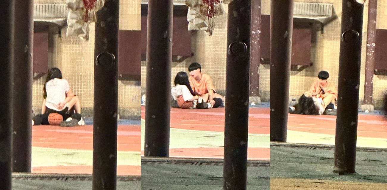 广西大学野战训练 篮球场女上男下尽显女王风 全程解说劲爆十足