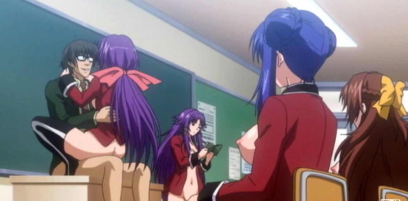 日本经典龙傲天番 催眠学院 肉欲与伦理的搭配 且看猥琐老师如何用大屌征服各种学妹