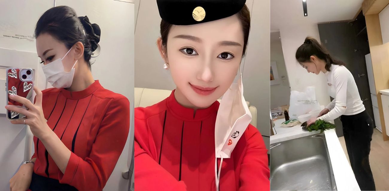 空姐的特殊调教 川航极品空姐周娅菲刚下飞机就约炮 各种调教简直爽翻天