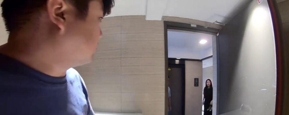 河北邯郸锦绣圆小区偷鞋事件 男生偷鞋打飞机被监控拍个正着 事后竟然是大哥的鞋