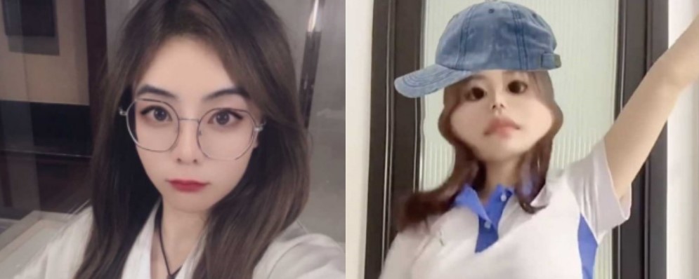 柒柒变装万人迷 狼友口水流不停 抖音桃柒酱最新校服开关灯变装胸胸来袭