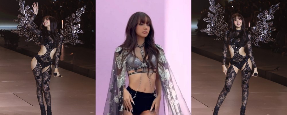 继疯马秀之后又出来卖骚了 天团人气小野马Lisa 维多利亚秘密时装秀登台表演