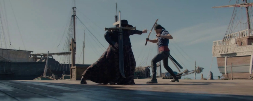 独家首播 第五级橡胶果实显神威 鹰眼剑下饶晚辈海贼王真人版持续更新中