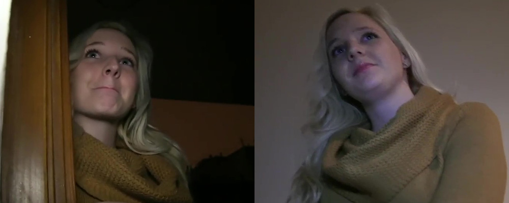 捷克街头搭讪系列第十九集 这次大神被逆搭讪 金发妹为了400欧不惜出轨送炮