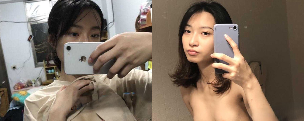 少女的脸蛋 少妇般的欲望 广州华商学院丽丽被渣男骗炮拍下不雅视频流出