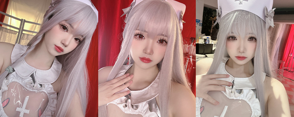 银发魔女撩骚姿 护士制服惹人爱 微密圈福利姬雪晴Astra最新私拍福利视频流出