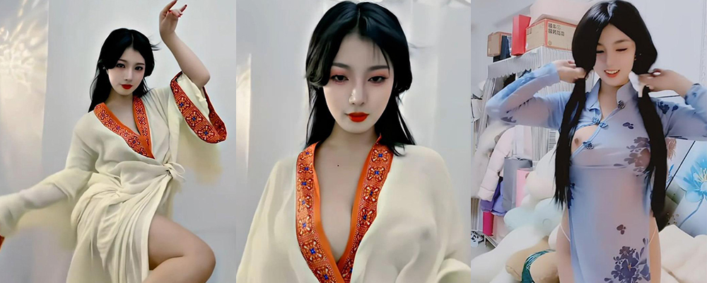 国风女主播杨晓花古装诱惑大赏 化身名妓搔首弄姿 享受曼妙肉体舞动诱惑