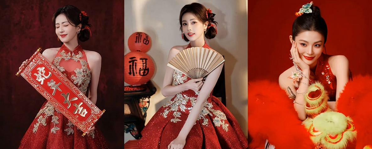 央妈春晚六小花送上蛇年新春彩蛋 史上最骚的六位女神梦幻联动 带您观赏不一样的视觉盛宴