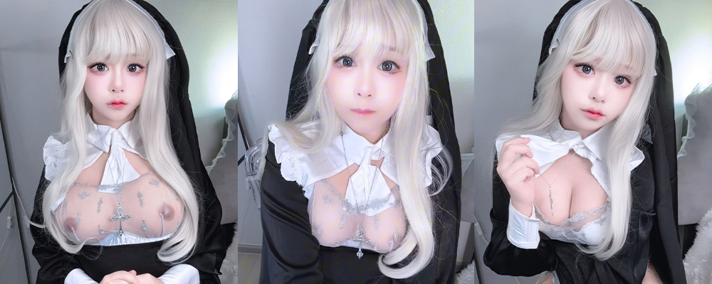 禁欲系修女白丝诱惑 白虎嫩穴释放出淫乱本性 福利姬Remukira二月份最新资源流出