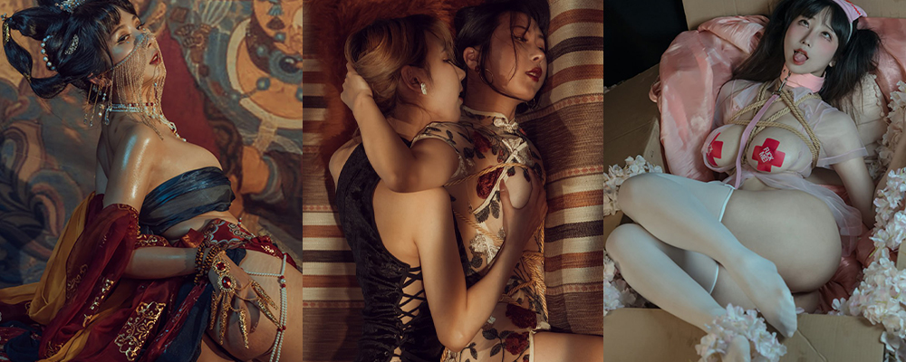 巨乳女同上演禁忌师生恋 双女互摸爱抚诱惑十足 推特网红云溪溪和奶桃桃最新私拍来袭