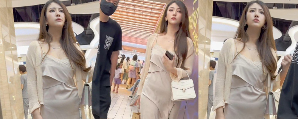 模特级美女逛街冷艳无比 裙底走光无内露毛春光乍现 抄底大神最新商场偷拍视频流出