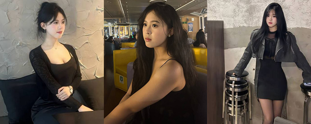 北京研究生邓美瑶长相傻白甜  穿着性感红黑开裆袜被猛男中出狂插  激情口交填满精液