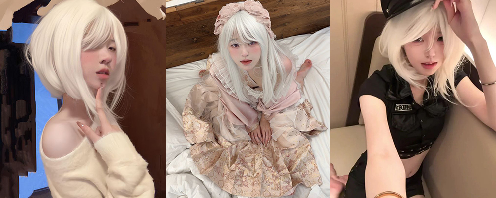 白发甜妹脸穴同框彰显淫骚 揉奶扣逼表情下流宛如魅魔 抖音网红迟早早金主订制福利流出