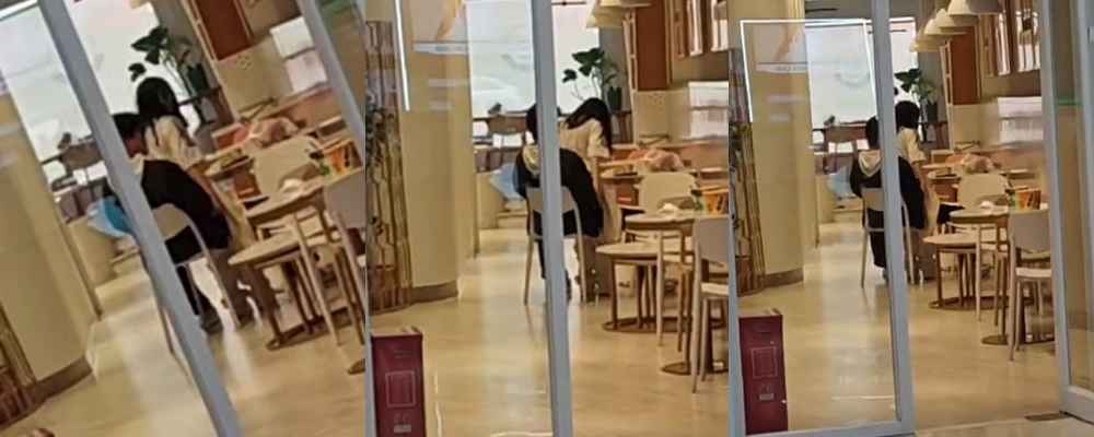 湖南省长沙市宁乡市萝蔓蛋糕店惊现未成年情侣户外野战 学生妹上位骑乘男友被瓜友全程偷拍 