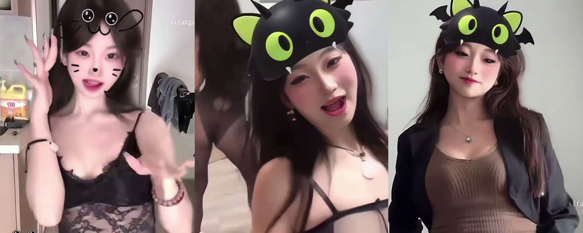 独家爆料 骚逼母狗秒变淫片女主 推特高颜值博主范晨熙为了捞金跳起脱衣舞 性感黑丝勾起你下体的欲望