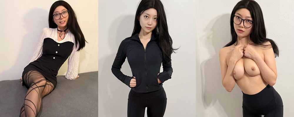 眼镜魅魔身穿制服展示丰腴酮体 口交啪啪床上散发淫骚魅力 推特网红nari_peachbun私拍福利曝光