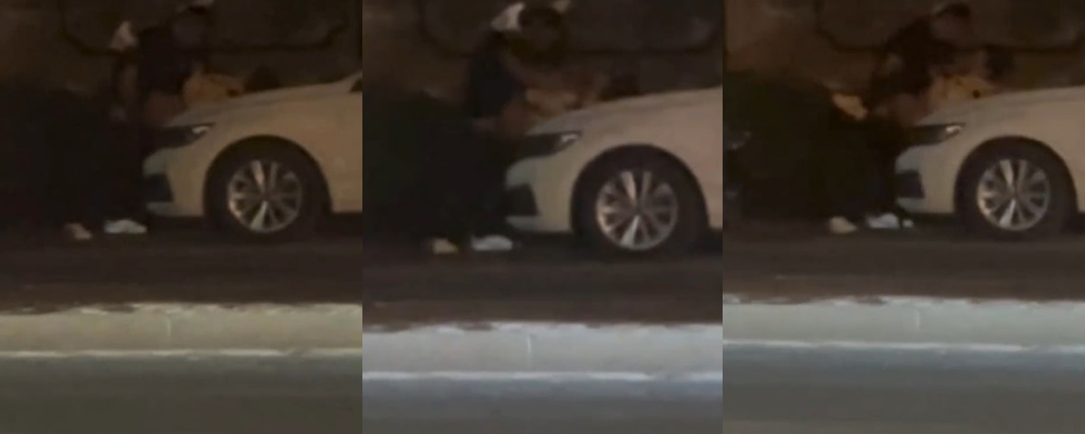 河南濮阳华府山水小区色情一幕 大哥酒后精虫上脑 不顾妹妹反对当街脱裤展开爆操