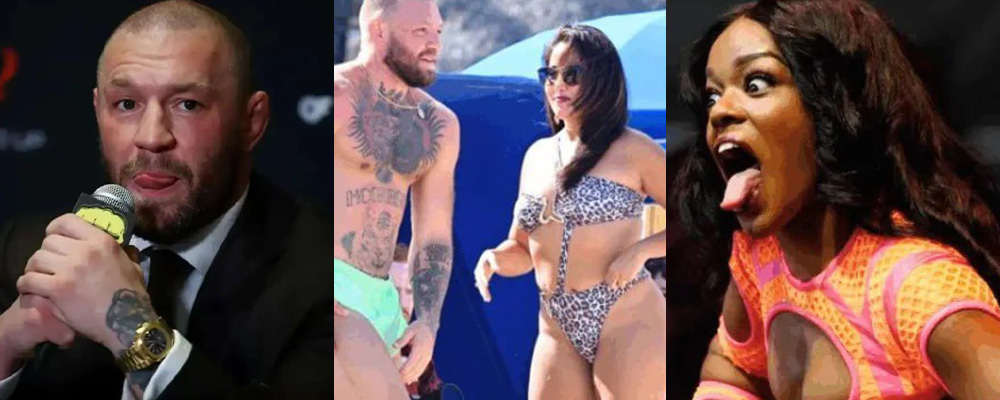 康纳麦格雷戈在海滩亲吻美女被偷拍 AzealiaBanks指控有性虐倾向 大量私密视频遭揭秘