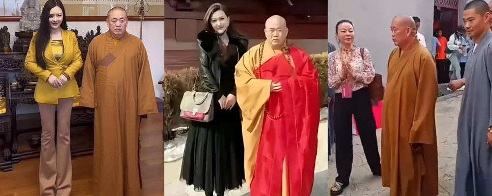佛门高僧私下竟是淫魔本色 包养51名情妇 整日夜夜激情 少林寺方丈释永信早年间黑料与做爱视频流出
