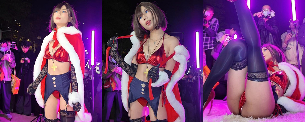 广东萤火虫漫展闪现各路美女 顶级cos女神半裸上阵惊爆眼球 美乳嫩穴若隐若现释放香艳气息