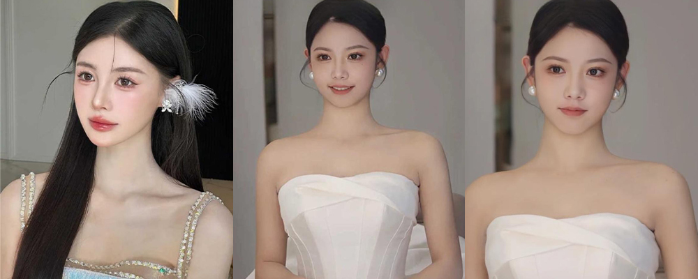 抖音网红化妆师COCO直播漏奶事件 新娘上身全裸换装露出雪白美乳 现场画面香艳令人直呼卧槽