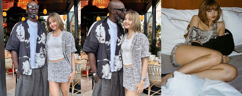 泰国知名女神Lisa疑似出轨吹牛老爹 晚宴结束被媒体拍到两人同入酒店 随后更新IG被扒出性爱自拍