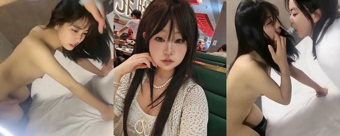 清纯大眼嫩妹李若曦被闺蜜带坏一起群交 三个精神小伙前后夹击肏到天亮 两人爽完身体颤抖不止