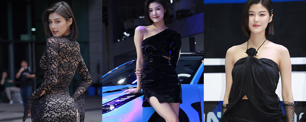 抖音高颜值网红程儿AI脱衣视频流出 车展模特全裸展示酥胸嫩鲍 香艳胴体散发妩媚淫光