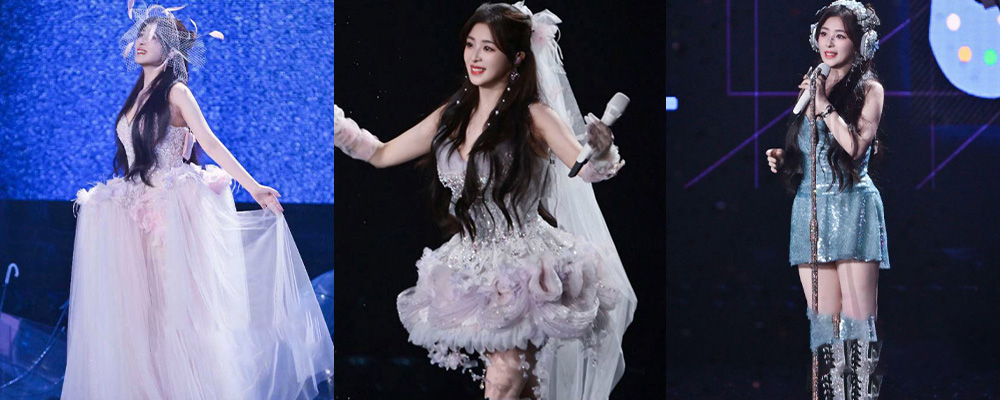 上海站张含韵巡回演唱会再现激情   经典环节走光惹火撩拨心跳  那个男人看了都会心动