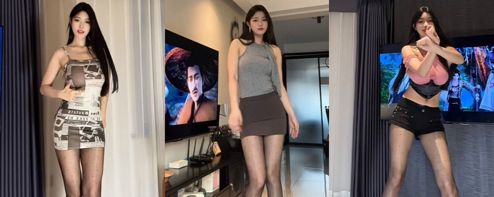 抖音百万网红圈线上卖骚给金主看 绝美脸蛋搭配完美S曲线 情趣制服性感衣装诱人无比