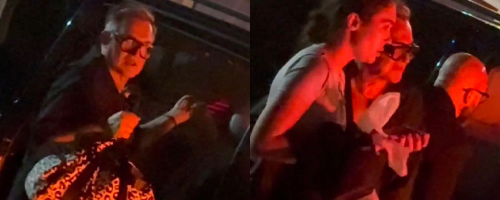 俄罗斯电视主持人德米特里迪布罗夫下车撸鸡吧 肯定是刚和母狗车震爽完 全程被狗仔偷拍记录