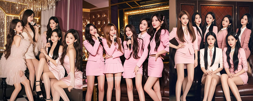 豪华KTV惊现香艳场面 极品美女演绎激情诱惑 豪华包厢沙发直接口交后入开操 现场画面淫乱不堪