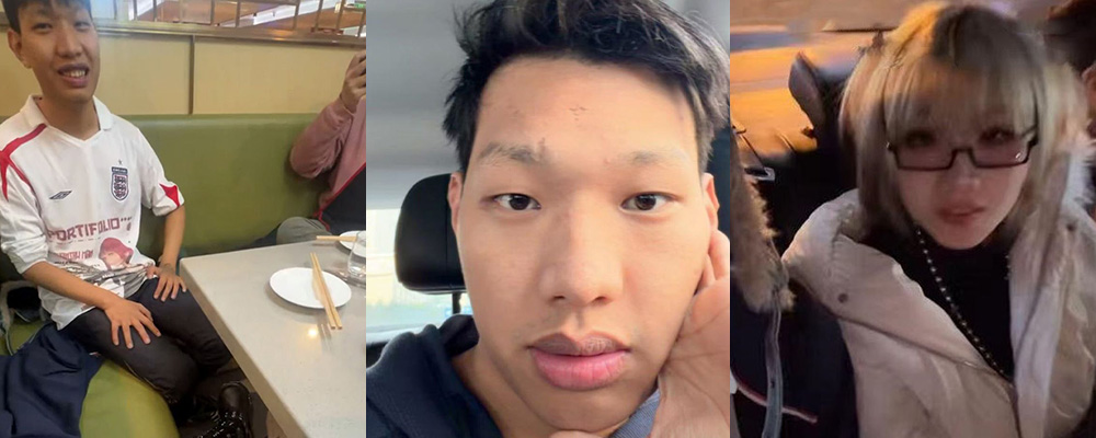 李老八旗下主播张明权在海底捞展示户外调教 当众脱鞋舔黑丝美足 还吧吃过的饭菜塞入嘴里 为了流量毫无下限