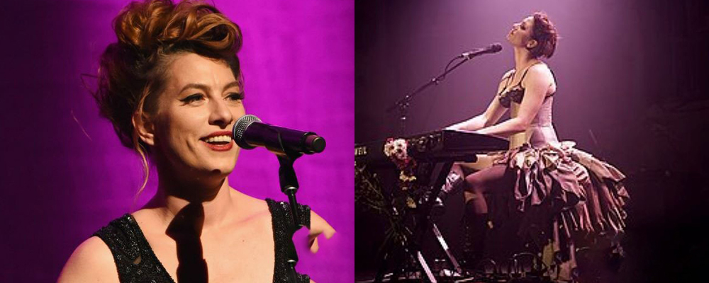 美国歌手阿曼达尔默在波士顿巡演现场玩裸体派对 热情粉丝用马克笔在身上签名 真是骚气又自由