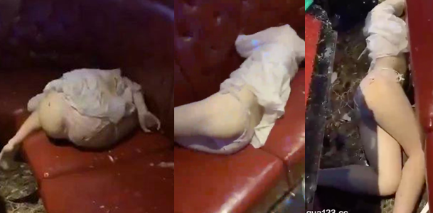 各大KTV网曝门 喝醉被捡尸喊救命 骚逼被干到外翻流精