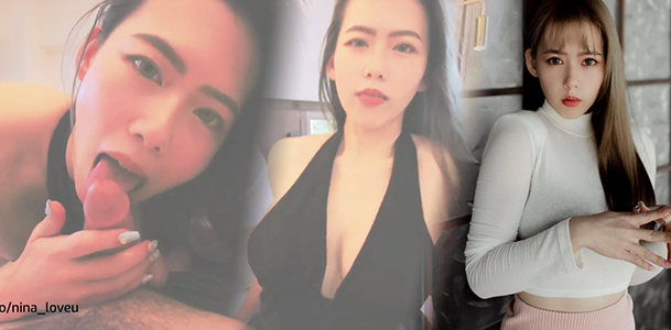 新晋网黄女神 FansOne极品大波御姐 倪娜Nina 情欲摄影洋肠初体验