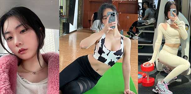 『微博网红』健身博主 大尺度露脸 定制 全裸玩穴 性感豹纹自拍发骚 jk制服紫薇流出