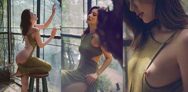 『微密圈』海鲜馒头美穴女神 【阿朱】 最新大尺度《幽绿魅影》 极致诱惑