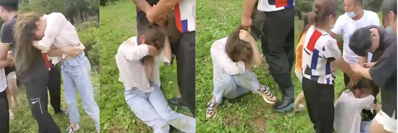 都是爱情惹的祸~ 广东东莞 全家老小全出动抓小三 抓奸每日一抓 女:下辈子我还继续当小三