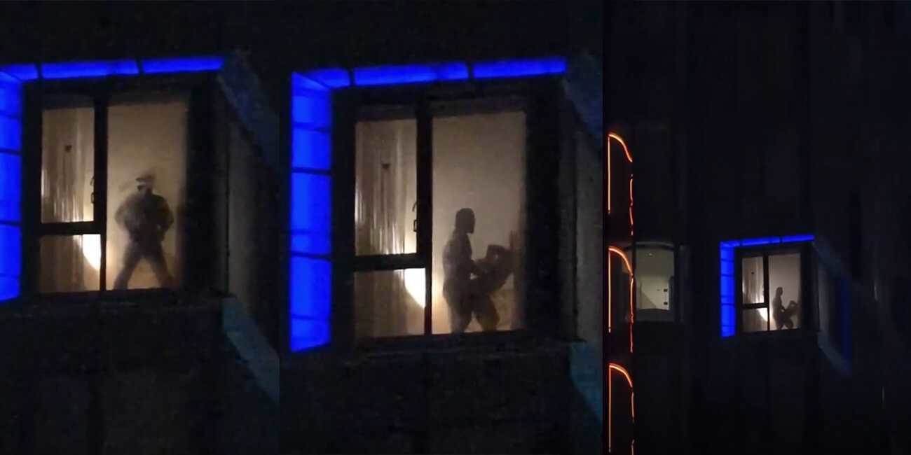 巨乳港妹玩大啦 3P 户外 狂吃大香肠,巨奶肉臀被任意揉磨!