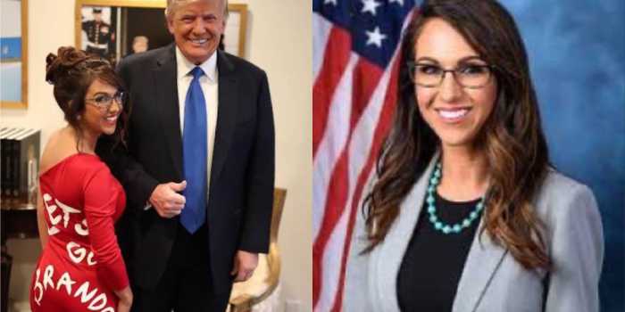 美国性感众议员『LaurenBoebert』开会时与领导当众暧昧被揉奶 不雅视频被曝光 !