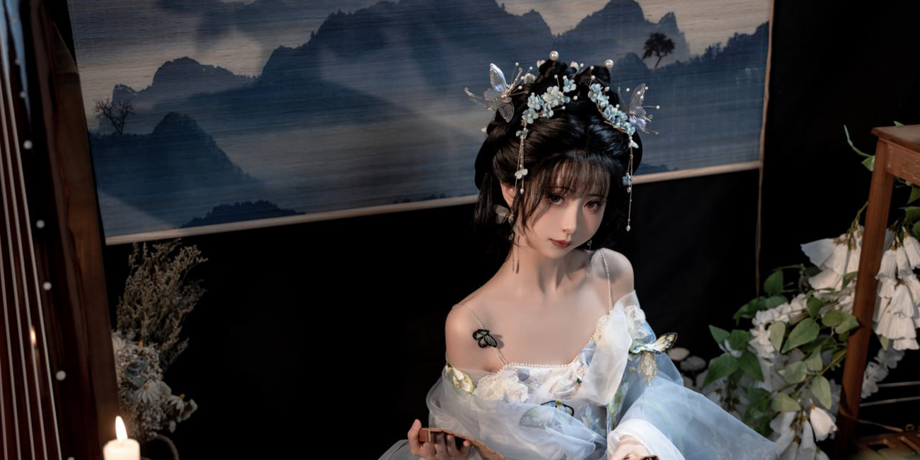 超人气网黄露点写真 极品萝莉福利姬【花音栗子】古风大尺度写真《苍梧谣》 最新完整版流出!!!!