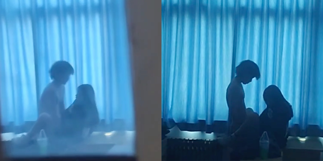 【校园激情】水利水电职业技术学院 学生情侣在机电四楼教室打扑克!被学长偷拍后上传!