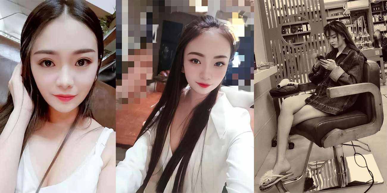 瓜友投稿曝光!和好朋友约炮友小蓝在酒店走廊3P 这个大长腿妹子真的骚!