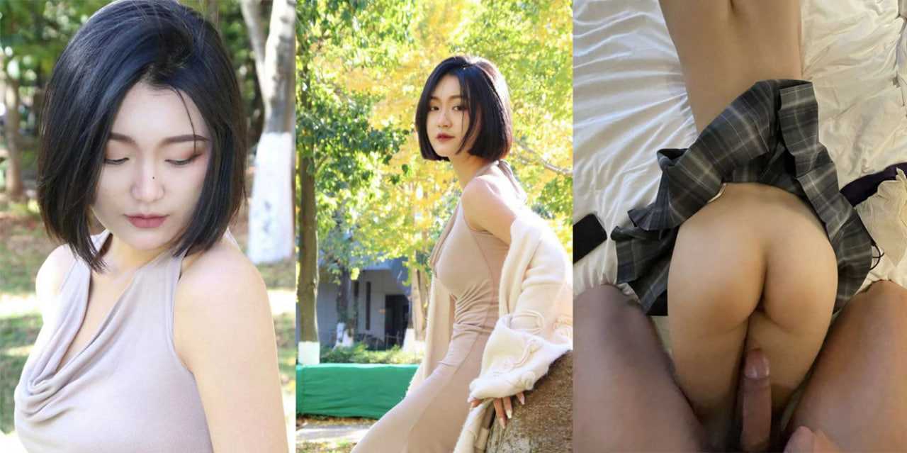 广州舞蹈生【赵蕊】美貌与气质并存的女神 背地里却是个性瘾母狗 经常背着男友偷情约炮 喜欢被内射