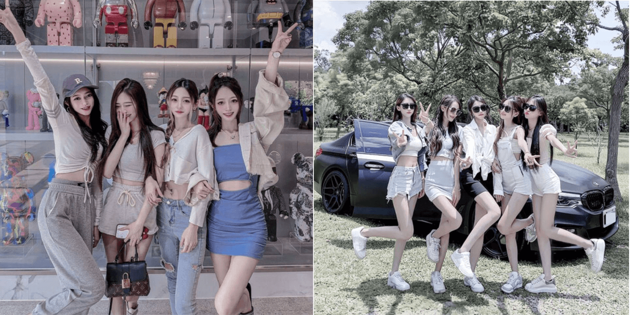 台湾5台妹去旅行 在酒店随机拍全裸洗澡片流出 看完我只想感叹化妆美颜滤镜太强大了